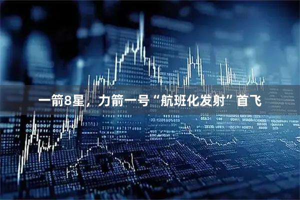 一箭8星，力箭一号“航班化发射”首飞