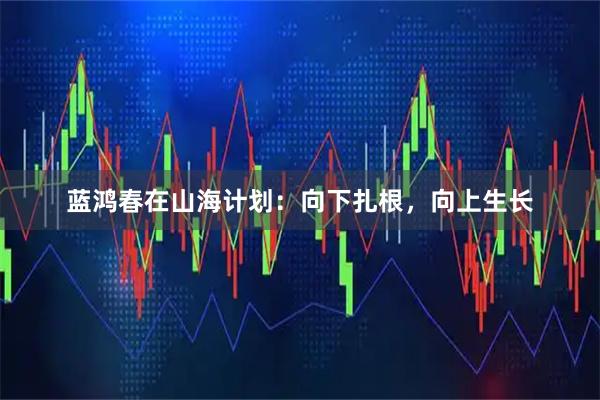 蓝鸿春在山海计划：向下扎根，向上生长